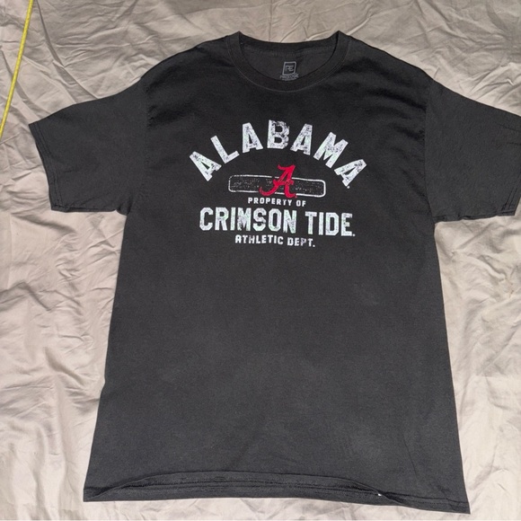 Pro Edge Alabama Crimson Tide Black Tee - Picture 1 of 6